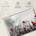 thumbnail image 6 of Elephant Stock Blooming Red Poppies Pop Wall Art - Horizontal Canvas Wall Art - Living Room Wall Decor - Floral And Botanical Canvas - Red And Gray Decor - 51" x 34", 6 of 8