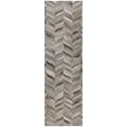 thumbnail image 2 of Addison Rugs Dream Shag Premium Machine Washable Transitional Herringbone Gray Runner Rug, 2'3" x 7'6", 2 of 8