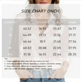 thumbnail image 2 of Hogleaql Satin Blouses for Women Silk Long Sleeve Comfy Button Down T-Shirts Collared Business Fashion Casual Loose Fit Tunic Tops Yellow M, 2 of 3