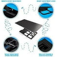 Standing Desk Converter Adjustable Height Sit To Stand Up Desktop