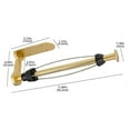 thumbnail image 5 of Paper Towel Holder, Easy Tear Wall Mount Under Cabinet , Aluminum Alloy Paper Roll Holder Adhesive or Screw, 5 of 5