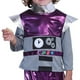 thumbnail image 3 of BRIGHTFUFU 1 juego de accesorios de Poppin para niños, disfraz de robot de cosplay, ropa de juego de roles para niños, ropa de actuación para niños, talla M púrpura, 3 of 7