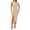 Beige, variant on One Shoulder Dresses for Women Ruffle Sleeve Long Formal Gowns, Ruched Bodycon Wedding Guest Slit Maxi Dresses S