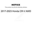 thumbnail image 2 of Kugel Front Rear Wheel Bearing and Hub Assembly Kit for Car 2017-2023 Honda CR-V AWD - Left Right Side (Driver Passenger) K70-102003, 2 of 8