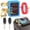High Installation, variant on 12V 240A Remote Car Battery Disconnect Switch, Anti-Theft Kill Switch Automatic Power Shut Off for Auto Truck RV Marine Boat SUV Battery Protection