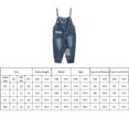 thumbnail image 4 of Jeans baggy tirantes azul XL, 4 of 8