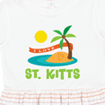 thumbnail image 4 of Inktastic I Love St. Kitts Girls Toddler Dress, 4 of 5