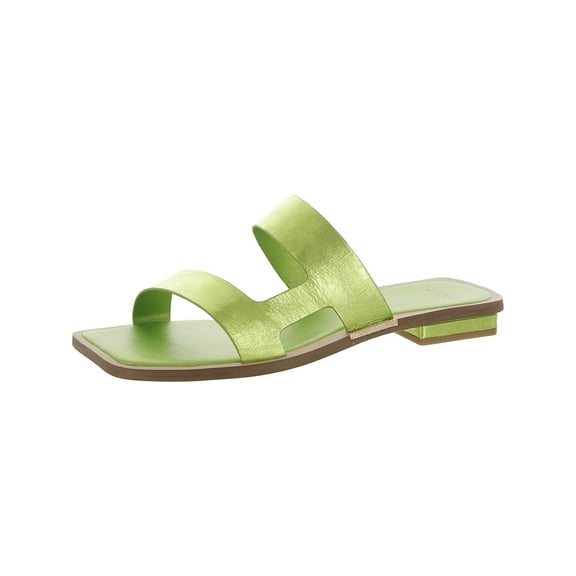 Sarto Franco Sarto Womens Emily  Leather Open Toe Slide Sandals
