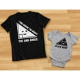 thumbnail image 2 of Tstars Fathers Day Dad and Baby Shirts Funny Nerdy Mens Shirt Daddy and Son Matching Baby Gray 6M (3-6M) / Dad Black Small, 2 of 4