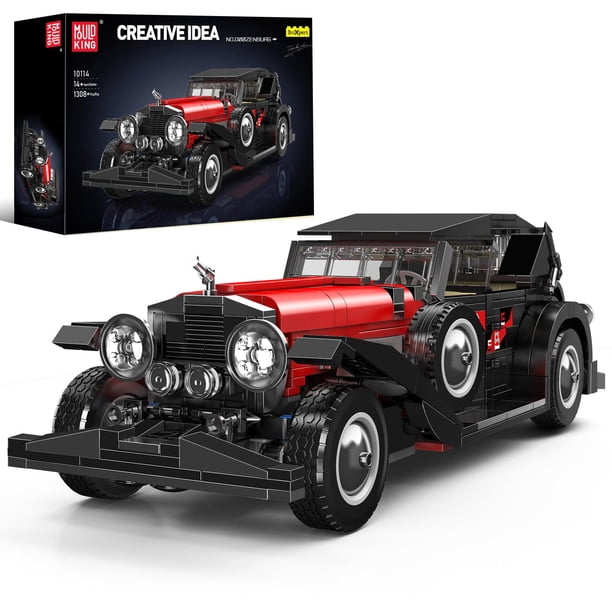 Kit de construcción Mould King 10114 Classic Cars con más de 1308 piezas