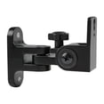 thumbnail image 1 of Soporte de pared para altavoz de aleación de zinc, 1 unidad, soporte de pared para sonido envolvente (negro), 1 of 7