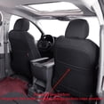 thumbnail image 2 of coverdream Silverado Seat Covers for (CrewCab) Chevy Silverado & GMC Sierra 1500(2019-2026) and 2500HD/3500HD(2020-2026),No Rear Seat Storage - Polyester Auto Seat Covers(Full Set,Black), 2 of 5