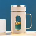 thumbnail image 3 of SUNSIOM Glass Tea Cups Clear Tea Infuser Cup Durable High Temperature Resistance Tea Mug with Infuser, 3 of 9