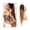 10inches, variant on 10"-24" Drawstring Ponytails #1B/4/27 Ombre Straight Drawstring Ponytail Hair Extensions Clip in Human Hair Pieces Indian Remy Human Hair Extension