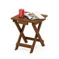 thumbnail image 2 of Furinno Tioman Hardwood Adirondack Folding Table in Teak Oil, 2 of 7