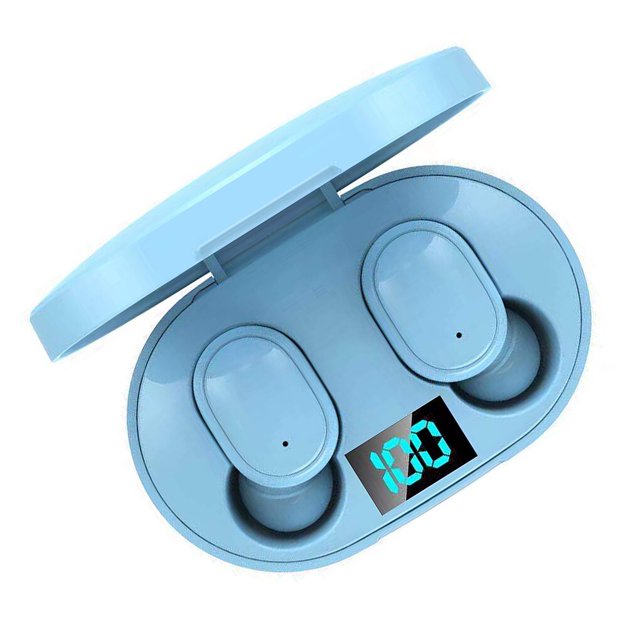 Auriculares In Ear Methold Bluetooth-compatibilidad 5.0 Estuche de carga Azul