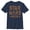 Navy Blue, variant on Boy's Star Wars Vader Striped Logo Graphic Tee Navy Blue X Small