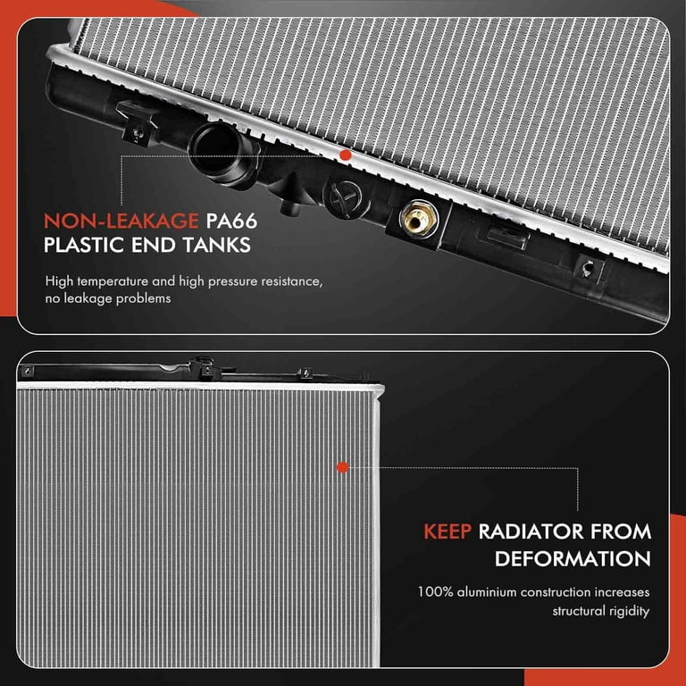 Radiateur Honda Ridgeline & Pilot 2009 à 2015