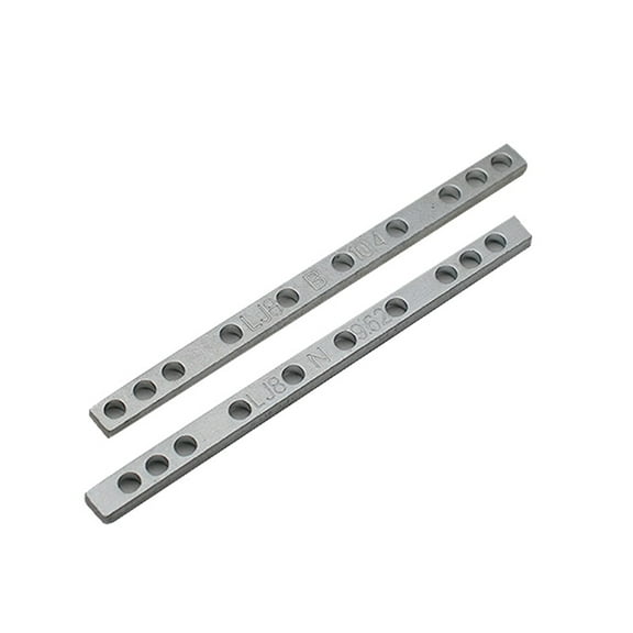 100Pcs 8 String Electric Guitar Humbucker Pickup Metal Spacer Bars Pole Spacing Neck Bridge Guitar Parts