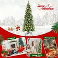 thumbnail image 6 of Gymax 5 FT Pre-lit Hinged Christmas Tree Artificial Pencil Xmas Tree w/ LED Lights, 6 of 10