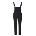 thumbnail image 6 of WXLWZYWL Men's Denim Bib Overalls Workwears Pants One-piece Ripped Slim-fit Jumpsuit with Adjustable Straps and Pockets, 6 of 6