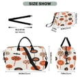 thumbnail image 3 of Travel Duffel Luggage Bag Sports Duffle Bag Gym Bag with Zipper Cute Halloween Lollipops, 3 of 7