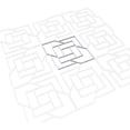 thumbnail image 6 of Ekena Millwork 11 3/8"W x 11 3/8"H x 3/8"T Small Loveland Decorative Fretwork Wall Panels in Architectural Grade PVC, 6 of 9