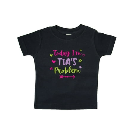 

Inktastic Child Funny Today Im Tias Problem Gift Baby Girl T-Shirt
