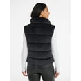 thumbnail image 4 of Avia Women's and Women's Plus Velour Ribbed Vest, Sizes XS-4X, 4 of 6