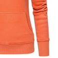 thumbnail image 3 of XINXIAOO Women's Hoodies Sweatshirts Long Sleeve Hoodie Pullover Sweatshirt Graphic Hoodies for Women Orange Hoodie Womens Winter Tops Women Fashion, 3 of 3