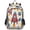 SSpace-rocketpace Rocket, variant on Backpack for 6-12Y,17L Lightweight Travel Daypack with Reflective Strips & Chest Strap Nylon Strawberry Print