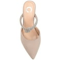thumbnail image 5 of Journee Womens Lunna Mules Mid Stiletto Pointed Toe Evening Pumps, Widths Available, 5 of 10