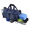 thumbnail image 3 of Bolsa de lona FocusGear Ultimate Gym Bag 2.0 azul mediana, 3 of 6