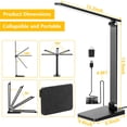 thumbnail image 4 of Lámpara LED de escritorio Best World LED WLM390-TLA-8W-01 5000K negra, 4 of 7