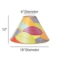 thumbnail image 6 of Eangee Home Design Bell Shade Cocoa, Shade Made Of Cocoa Leaves, 18x18x12 Inches, 6 of 6