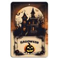 thumbnail image 1 of Haunted Mansion Halloween Decor Sign Size: 16 x 12 inches, 1 of 5