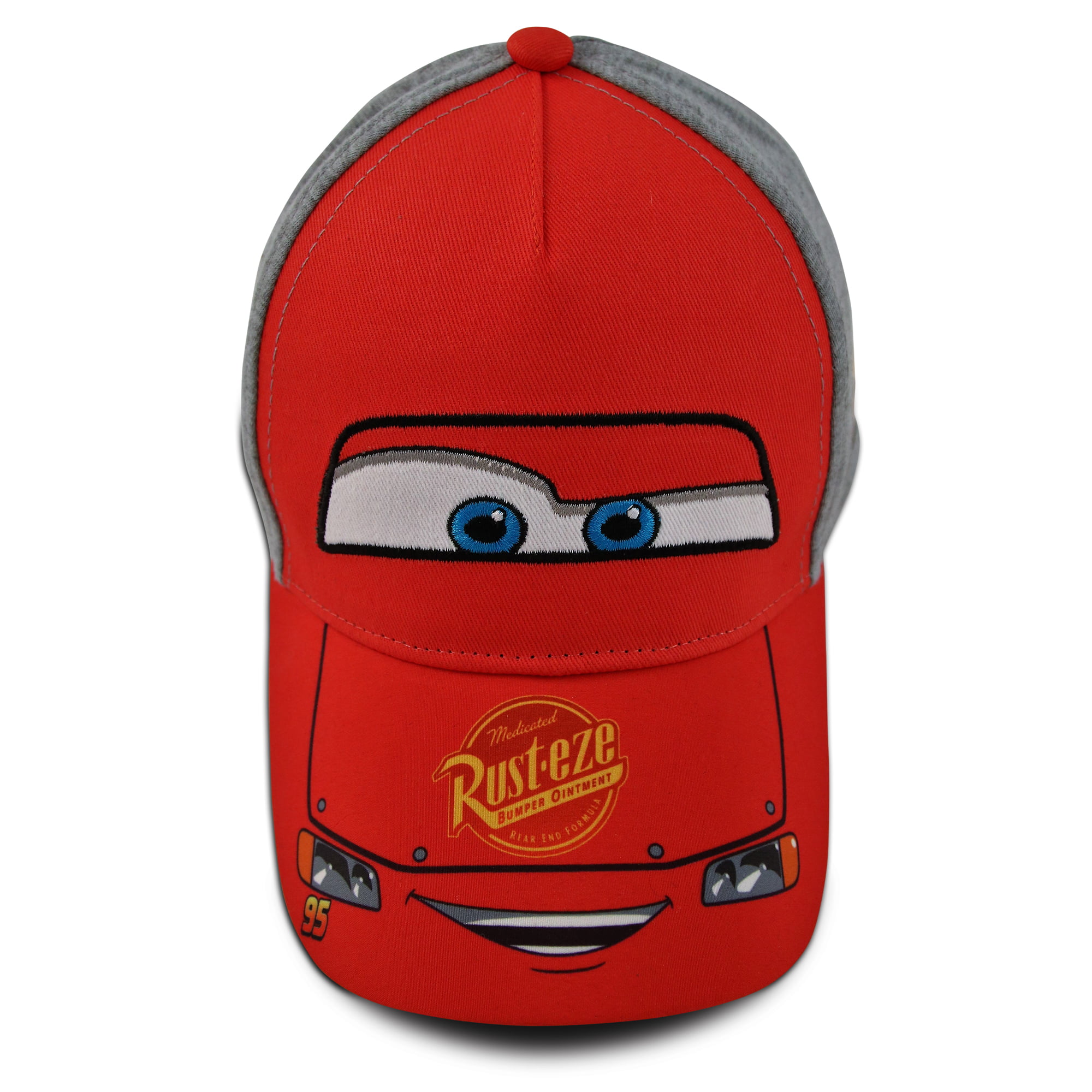 Lightning Mcqueen Boys 2 Pack Baseball Hat, Cars Kids Hat For Toddlers Ages  2-4t (red 95) : Target