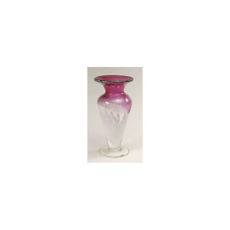 Cranberry Gl Vase Compare Prices At Nextag Aa Two Tone Gl Vase In Cranberry And Opal
