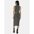 thumbnail image 2 of Madden NYC Women’s Shimmering Mock Neck Top and Skirt Set, 2-Piece, Sizes XXS-XXL, 2 of 4