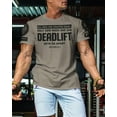 thumbnail image 3 of Gymish Deadlift Sets Us Apart Workout Shirt for Men – Funny Lifting Gym T-Shirt, Mens Gym Shirt, Fitness Gift for Men, 3 of 7