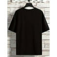 thumbnail image 2 of Camiseta de moda de moda: camiseta de algodón de manga corta ultrasuave, transpirable y que absorbe la humedad. Cuello redondo cómodo, ideal para uso diario. Camiseta informal de verano para hombres y, 2 of 5