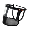 thumbnail image 4 of Protector facial para casco de completa con soporte de aluminio de repuesto, malla de mbre de acero profesional para jardinería y silvicultura., 4 of 8