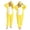 Z-09Yellow, variant on Ruyang Animal Hooded Jumpsuit for Toddler Boys Girls Panda Zipper Fleece Onesie Teen Kids Theme Party Drees Up Home Wear