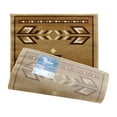 thumbnail image 6 of Emma + Oliver 2x3 Olefin Accent Rug with Southwestern Geometric Arrow Design in Brown, Black, Beige & Ivory and Natural Jute Backing, 6 of 7