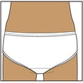 thumbnail image 4 of Wonder Woman Girls Stretch Hipster Briefs Underwear, 4-Pack Sizes 6-10, 4 of 21