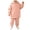 Light Pink, variant on WUSUOWEI Baby boy girls Toddler Kids 2 Piece Fleece Tracksuit Solid Hoodie Sweatshirt Jogger Pants Thickened Winter Casual Pajama Outfit Set for Boys Girls 2-3 Years