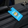 thumbnail image 2 of Smile S'More Funny Humor Luggage ID Tags Suitcase Carry-On Cards - Set of 2, 2 of 4