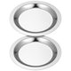 thumbnail image 5 of WORGEOUS 2 piezas Posabatín de vino de metal Anti-salding Cushion Coaster Round Wine Coaster Hotel Hotel Coaster, 5 of 8