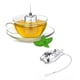 thumbnail image 5 of Infusor de té de acero inoxidable creativo bandeja de cadena de tetera filtro de té de especias (búho) Tmvgtek Libre de BPA, 5 of 9
