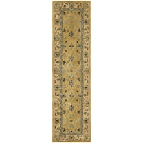 SAFAVIEH Anatolia Sally Floral Runner Rug, Golden Pear/Smoke, 2'3" x 8'